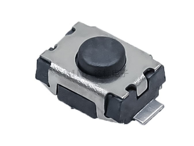 正按輕觸開關4*3*2.0mm（帶柱)