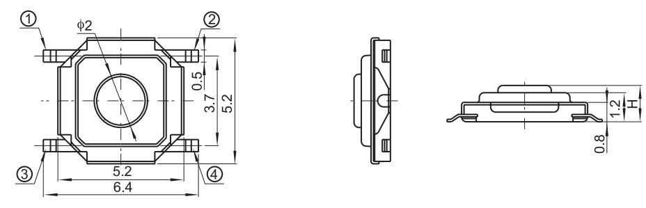 THBM03-A035NB-R-A 尺寸圖