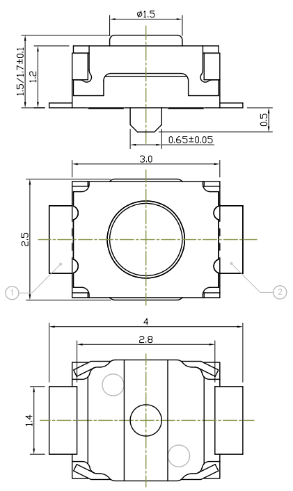 THBM03-A035NB-R-A 尺寸圖